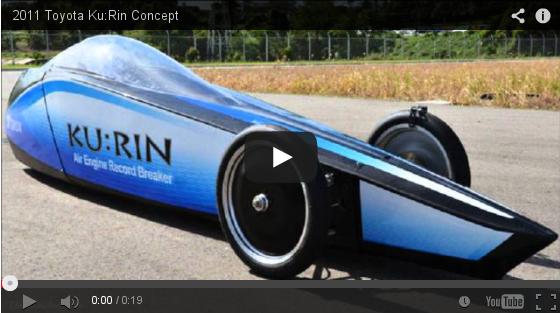 Toyota : Prototype de véhicule à air comprimé