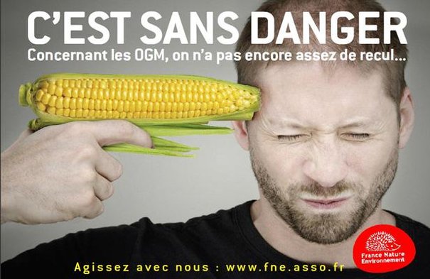 Campagne d’affichage contre les OGM