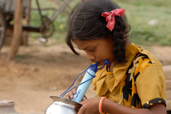 Lifestraw – La paille qui filtre l’eau