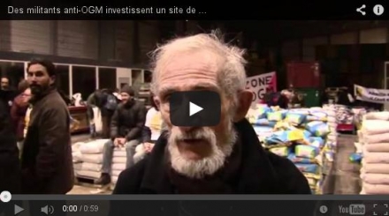 Des militants anti-OGM occupent un site du groupe Monsanto