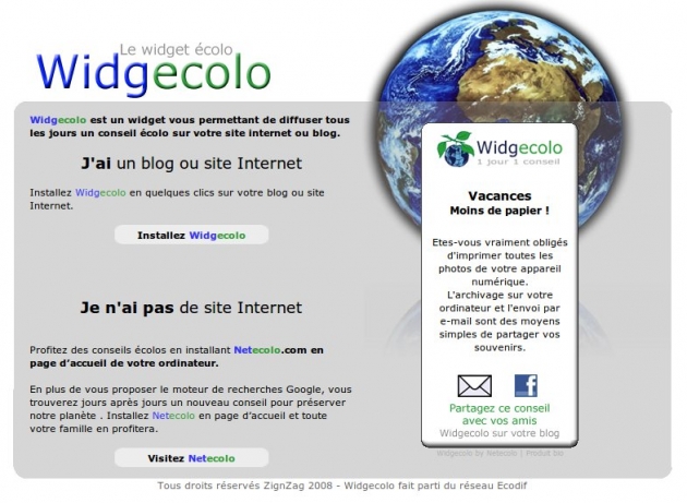 Conseil écologique pour votre site